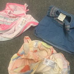 Baby Girl 3-6M Months Clothing Lot 17x Pieces Bulk Summer Colorful Preppy