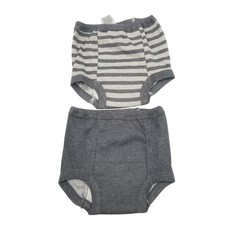 Gerber 2 Pack Gray Training Pants Shorts Underwear Size 2T