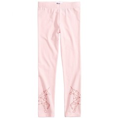 Epic Threads Baby Girls Leggings 3T Pink Dogwood Metallic Copper Graphic Print