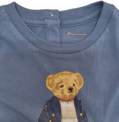 Polo Ralph Lauren Kids T-Shirt POLO BEAR Blue