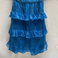 Disney Store Blue Merida Costume Dress Up Girls Size 2 3 Halloween Nightgown EUC