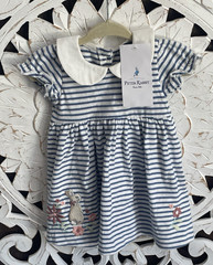 NWT Beatrix Potter The World of Peter Rabbit Baby Dress 3-6 Mo US 0-3 Mo UK
