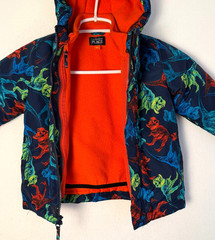 The Children’s Place Parka and Snowpants 3Piece Set Boys 3T Blue Dinosaurs Warm