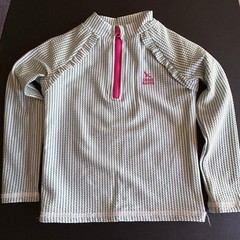 Eddie Bauer Kids Green White Seersucker Rash Guard Swim Top 24M UPF 30 EBF15055