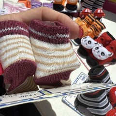 4 Pairs Cute 3D Cartoon Baby Booties Sock Slipper 0-12