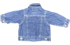GAP 3-6M Baby Normal Wash Light Denim Jacket Snap Closure with Pockets