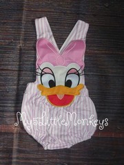 NEW Boutique Mickey Minnie Mouse Donald Daisy Duck Baby Boy Girl Romper Jumpsuit