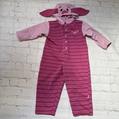 VTG Disney Piglet Size 2T 1-piece Outfit Pink Character Costume POOH 2006