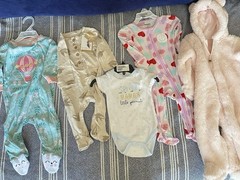 5 Piece Baby Girl Lot Clothes 3 months to 9 months All NEW Some W/Tags 5 pieces