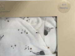 First Impressions Baby Gift Box Set-Hat, Coverall & Blanket 6-9 months Elephant