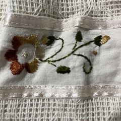 Baby Cotton Embroidered Dress Made in Mexico La Morenita Imports See Measurement