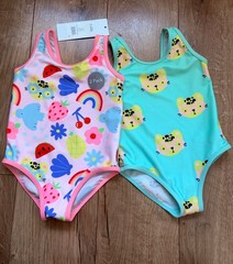 2 pack girls swimsuit size 1.5-2 yrs 86-92 cm