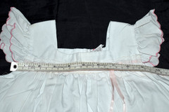 Vintage UNBRANDED Dress Appliques 65% Polyester 35% Cotton sz 24M