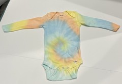 Custom Tie Dye Baby Onsies 2 Gerber and 1 Y-J Sizes 0-3 Mos 6-9 Months & 12 Mos