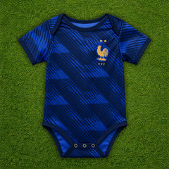 France Baby Jersey, Bodysuit, Home Baby Soccer Jersey, Football jersey