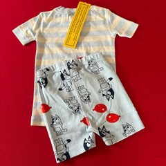 Hanna Andersson Cute Bluey Short Pajama Set. Size 2 Years, 85 cm