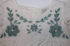 Toddler girl’s Limited Too green shorts & Rachel Zoe lined casual top size 3t