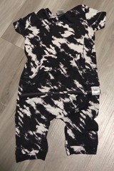 Ready Set Romper Baby Unisex Bamboo Clothes SZ 12-24 month Short Sleeve Adaptive