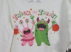 NEW Holiday Editions Infant Girl’s Trick or Treat! Jumpersuit Bodysuit 24 Months