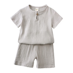 Toddler Baby Boys Girls Outfits Short Sleeve T Shirt Tops +shorts Clothes Set