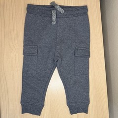 Unbranded 9-12 Mo 5 Piece Boys joggers Pants Shorts Gray/Tan/Cream