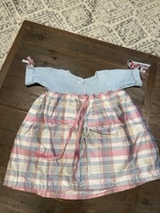 Vintage Annie’s Silk Dress Baby Girl 18M NWOT 2002