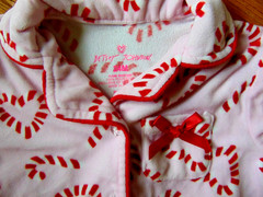 Betsy Johnson Toddler Girls Christmas Pajamas Size 24 Months 2 Piece Candy Canes