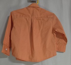 Orange Long Sleeve Button-Down By Van Heusen Boy’s Toddler Size 2T