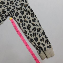 Garanimals Toddler Girls Hoodie Size 3T Leopard Cheetah Print Pullover Sweater