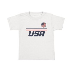 USA Soccer Fans Pulisic 10 Jersey Style Toddler T-Shirt