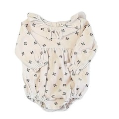 Quincy Mae Wendy Romper Holly Berry One-Piece 6-12 Months Baby Infant