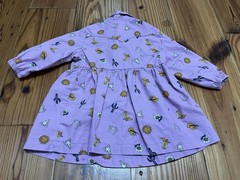 12 Month Baby Girl Wrangler Pearl Snap Lilac Dress Western Cowgirl Cactus Boots