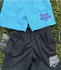 Size 4T(Toddler) Nike Space Jam Reversible Shorts Goon Squad Tune Squad