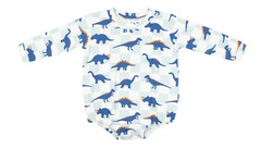 Larkspur Toddler Boy “Dinosaur ” 1 Piece Romper S 3T Bamboo & Spandex NEW