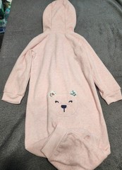 Carters’ Soft one piece/jumpsuit. Pink. Size 24m