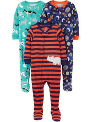 Simple Joys by Carter’s Toddler 3-pack Snug-fit Footed Cotton Pajamas Dogs 2T