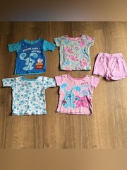 Blue’s Clues Kids Size 2T Pajama Lot Cotton Lounge Comfy Kidcore Character