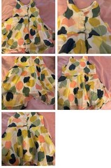 Chiffon Crazy 8 dress 12-18M Multicolor