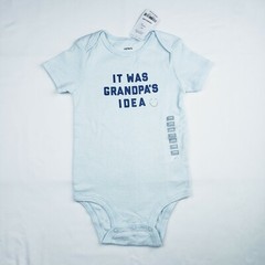 Carter’s Baby Boy Bodysuit Grandpa’s Idea 12,18,24 months 1 piece UNISEX NEW