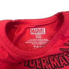 Marvel The Amazing Spider-Man Toddler Boys Red Sleeveless Tank Top Size 2T
