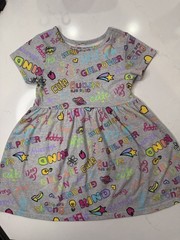 The Children’s Place Toddler Girls “Girl Power” Graphic Dress | Size 4T