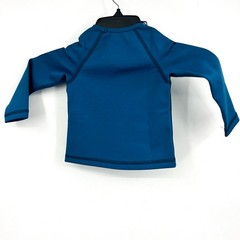 VILEBREQUIN Kid’s Glassy Printed Rashguard Top 6-12 MONTHS 2 ANS Paon Blue NWT