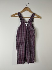 Vintage Oshkosh Overalls Boys 3T Plaid Everyday Causal