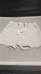 Minene Everyday Shorts Kids Sz 6-12M Gray Drawstring Elastic Waist Casual Wear