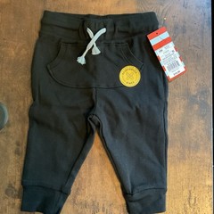 New 2 Pk Toddler Boys Pants With Pockets Size 12 Months- Cat & Jack
