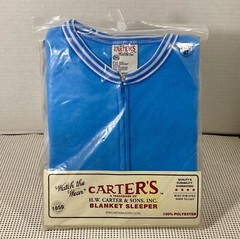 Vintage Carter’s Blanket Sleeper RN# 36753 Full Coverage Size 4T New Old Stock