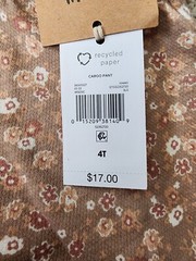 Easy Peasy Outfit Set Girls 4T Cargo Pants and Dress Organic Cotton NEW NWT