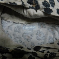 Garanimals Toddler Girls Hoodie Size 3T Leopard Cheetah Print Pullover Sweater