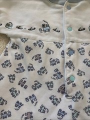 VTG Gymboree rainbow tag LAYETTE baby boy trains newborn