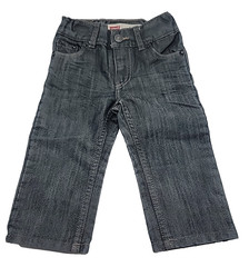 Toddler LEVI’S Jeans ~ Size 18 Months ~ 514 Straight ~ Elastic Button Waistband